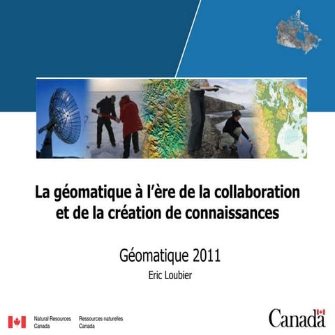 La cartographie nationale à l'ère de collaboration et de la création de conna...