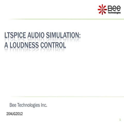 LTspice audio simulation