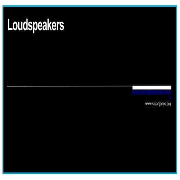 Loudspeakers