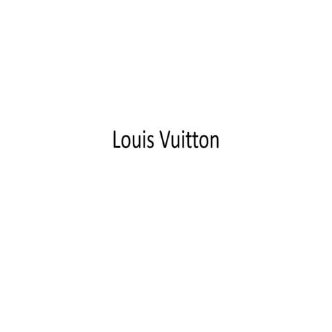 Louis vuitton | PPTX
