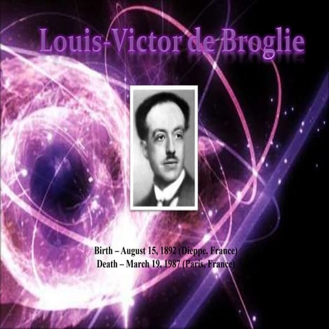 Louis Victor De-Broglie
