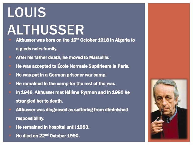 Louis Althusser