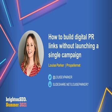 How to build digital PR links without launching a single campaign​ | Brighton...