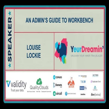 Workbench: The Developer Tool for Admins | PPTX