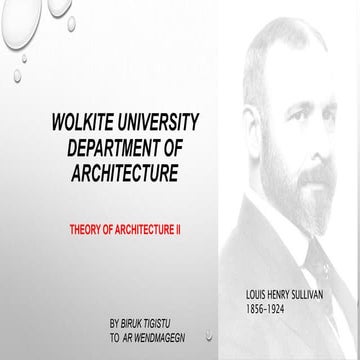 Louis  henry  sullivan