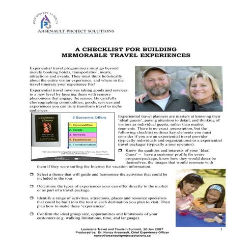 Louisisana Tourism Conference 2007