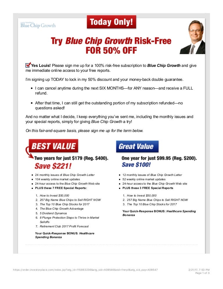 IPM Louis Navellier Blue Chip Growth Outbound Promo I Wrote