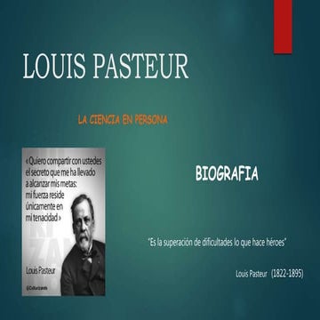 Louis pasteur