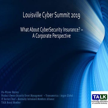 Cyber liability insurance | PPT