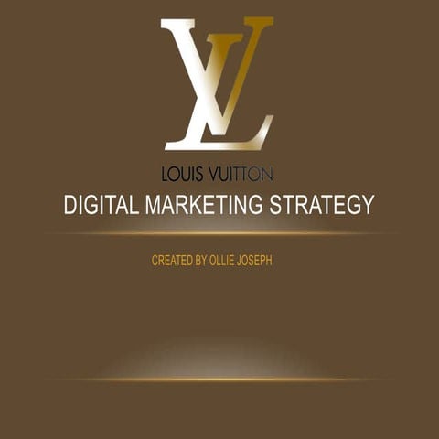Louis Vuitton Digital Marketing Case Study | PDF