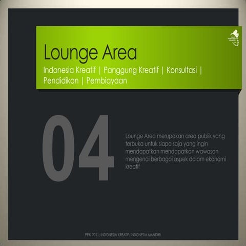 Lounge area PPKI 2011