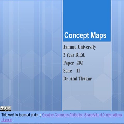 Concept maps 