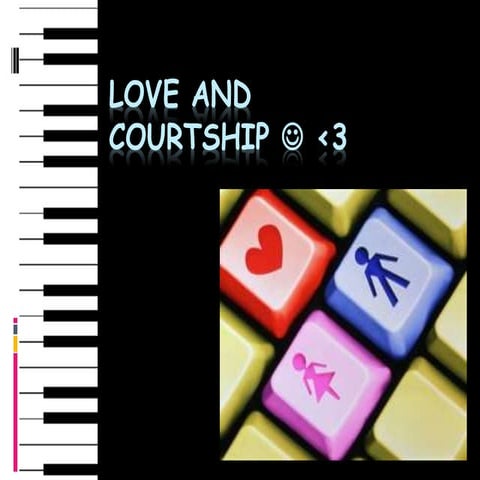 Love and courtship on Gender and Development Course 