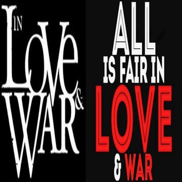 love and WAR | PPTX