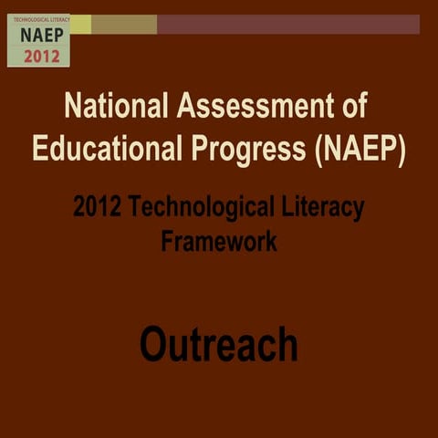 Loveland 090731 Naep Tech Lit Outreach