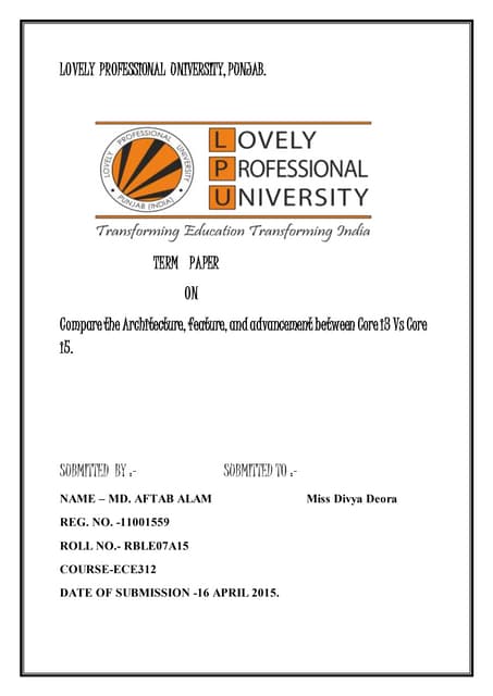 Lovely Professional University Pdf Lovely Professional University Pdf