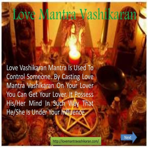 Love Mantra Vashikaran Pptx