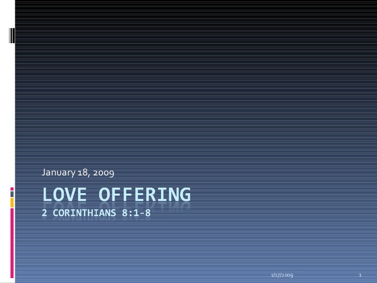 Love Offering