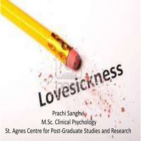 Lovesickness