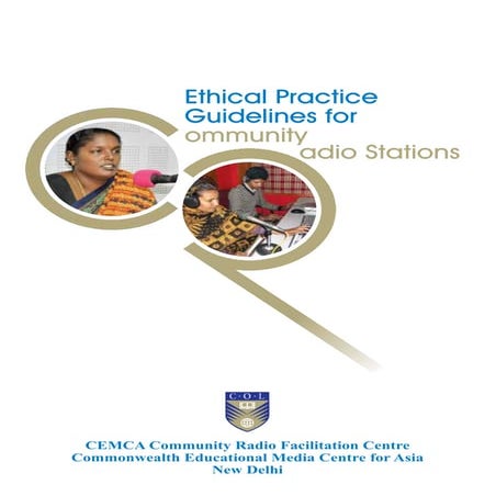 Ethical Practice Guidelines for Community Radio Stations