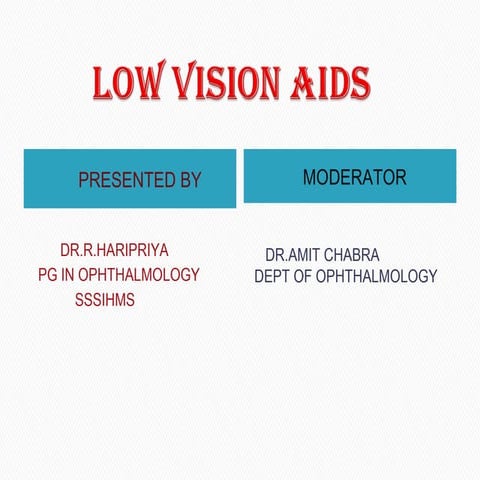 Low vision aid