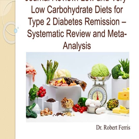 Low-Carbohydrate Diets And Type 2 Diabetes Treatment: A Meta-Analysis ...