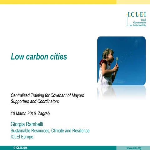 Low Carbon City - Giorgia Rambelli