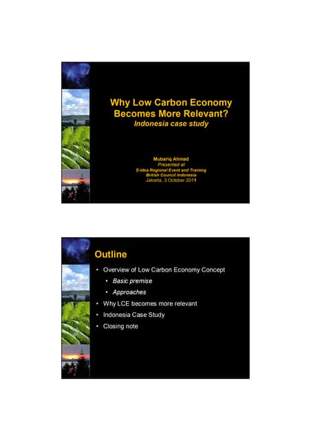 Low carboneconomy  bc's e-idea - oct 3, 2011
