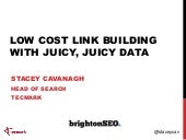 Low cost link building with data  -...