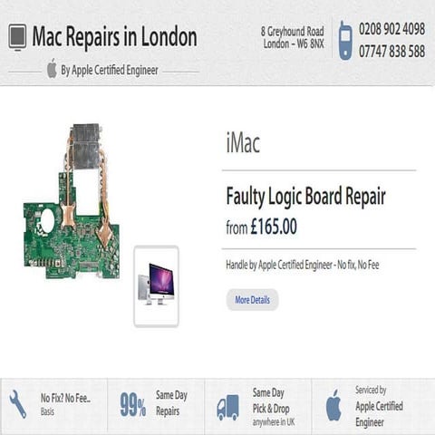 Low cost mac repairs London |Low cost mac liquid damage repairs | Low ...