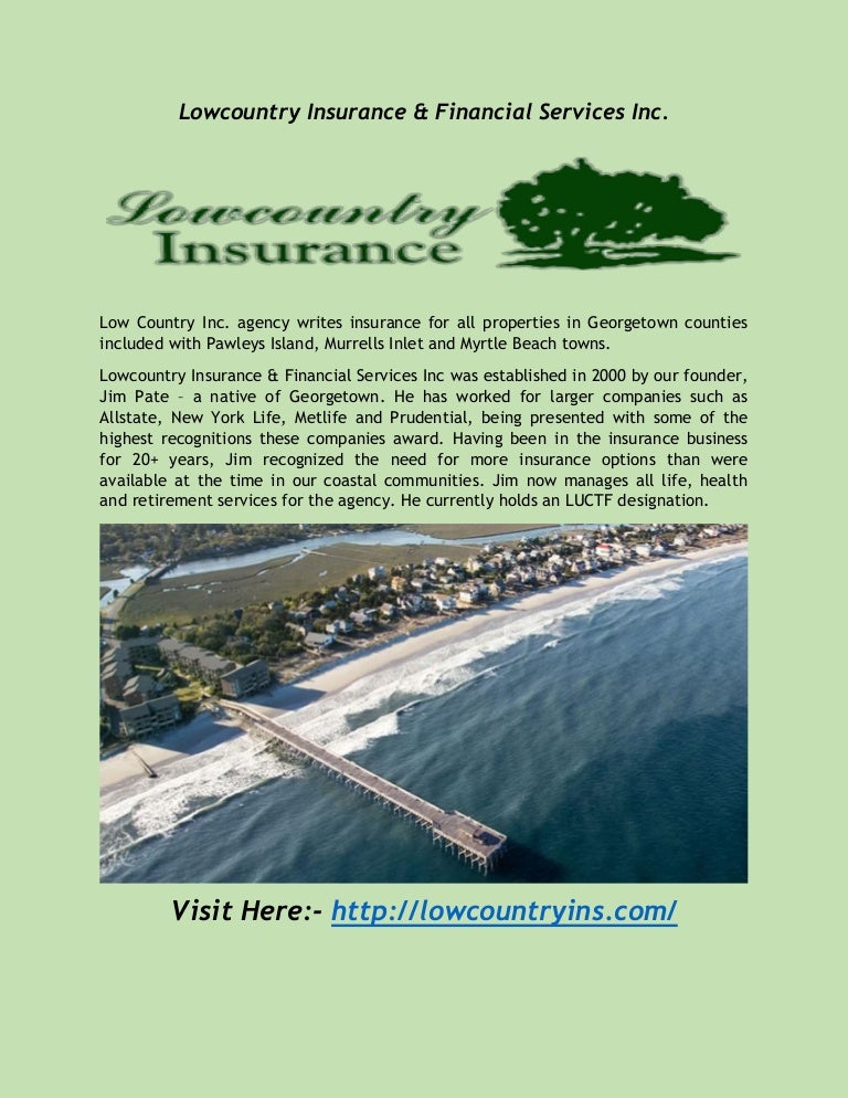 Lowcountry Insurance & Financial Services Inc. Lowcountry Insurance & Financial Services Inc.