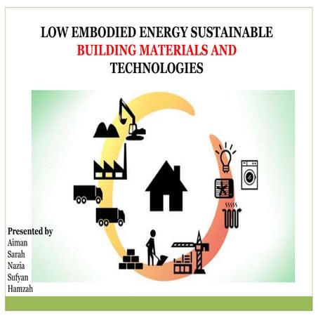 Low embodied energy
