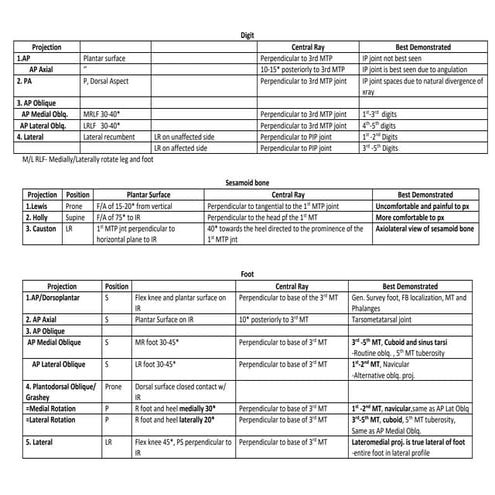 Summarize notes for Lower Extremeties.pdf