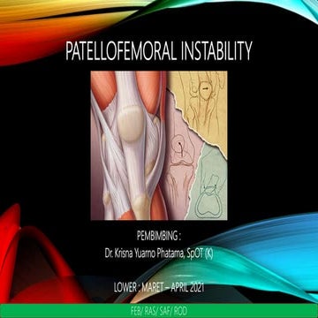 Lower Patellofemoral Instability
