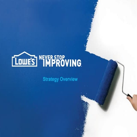 Lowe's after C&C investor power point