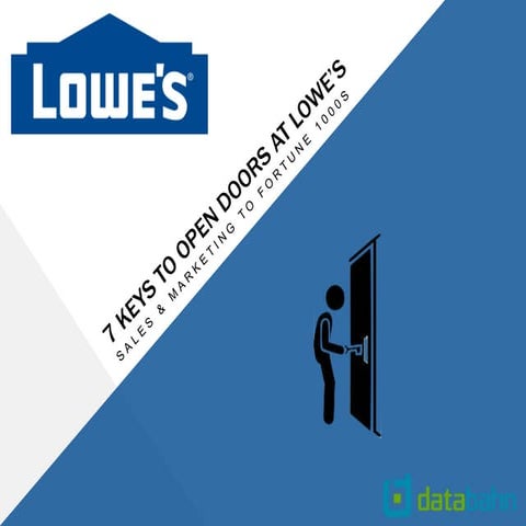 7 keys to open doors at Lowe's