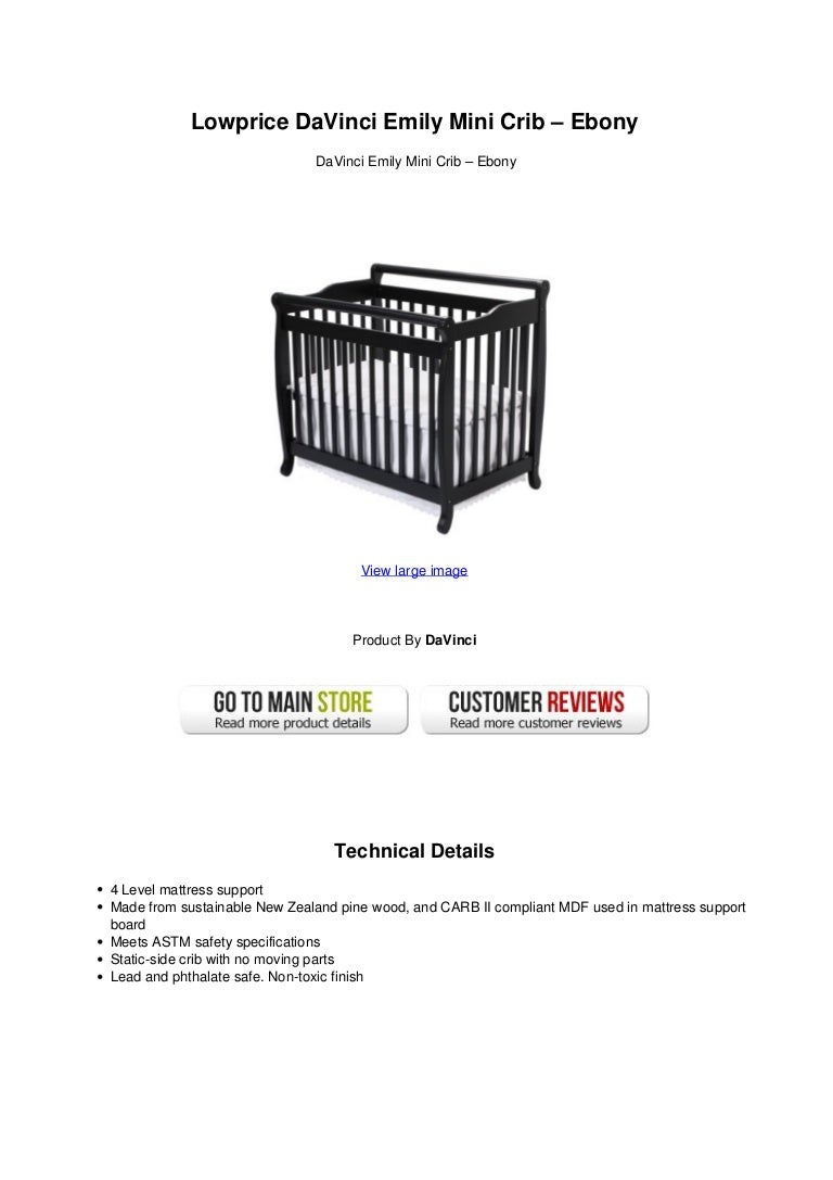 davinci emily mini crib