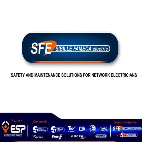 Electrical Safety Equipments PPE Low voltage presentation SFE in UAE 