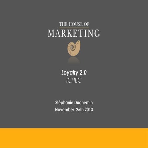 Loyalty 2.0 ichec 25.11.2013