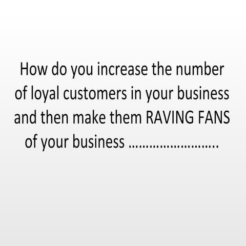 Customer Loyalty App