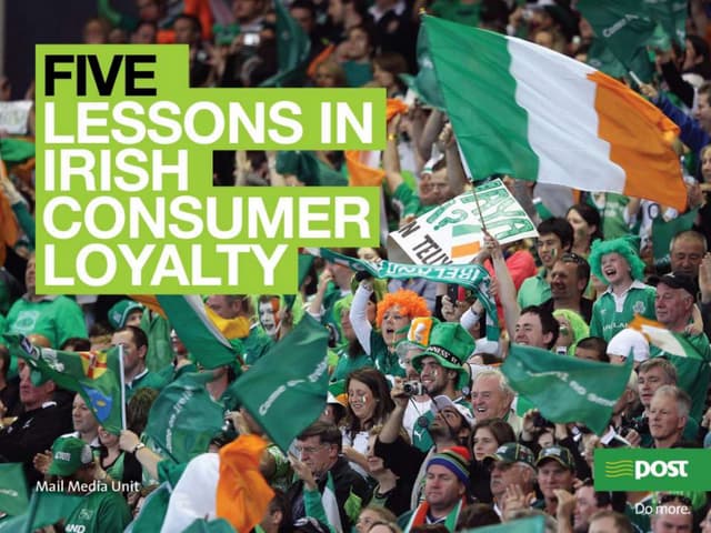 Loyalty & Irish Consumers - An Post...