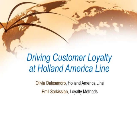 Driving Customer Loyalty