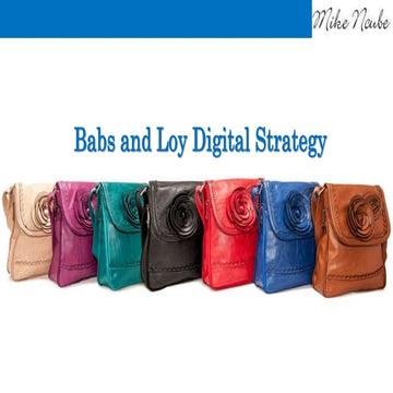 Online Retailer Digital Marketing Strategy Example