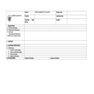 Detailed Lesson Plan in Mathematics Format.docx