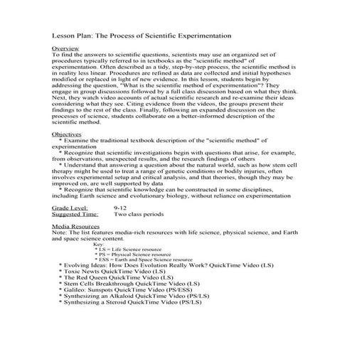 Comprehensive Grade 7 Science Lesson on Steps of Scientific ...
