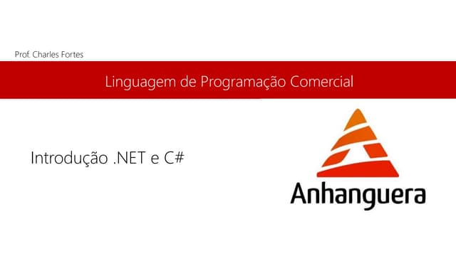LPC  - aula 1 - Introdução .NET