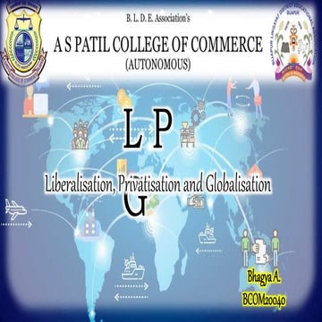 LPG REFORMS IN INDIA AND THEIR IMPACT ON INDIAN ECONOMY