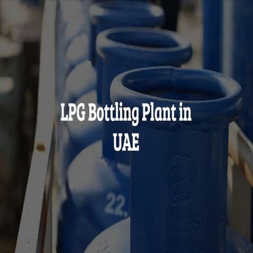 Lpg bottling plant in uae