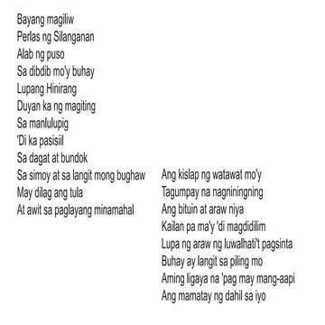 Lupang hinirang lyrics for memorization.pptx