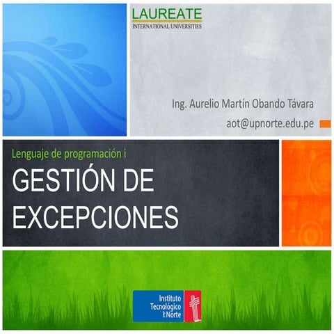 Gestión de Excepciones